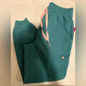 Figs Cactus high waisted uman relaxed petite jogger size small